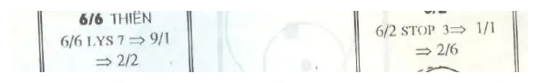 Công thức, ảnh quét từ bản in